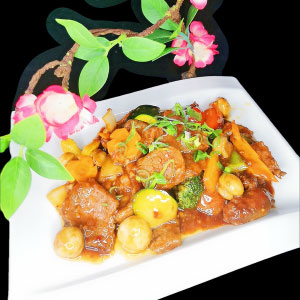 Filet de bœuf légumes de saison